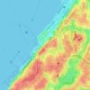 Divisa entre cidade alta e cidade baixa topographic map, elevation, terrain