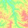 Polk County topographic map, elevation, terrain