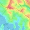 Parry Park topographic map, elevation, terrain