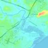 Rio Joanes topographic map, elevation, terrain