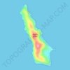 Kondul Island topographic map, elevation, terrain