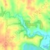 Wheeler Creek topographic map, elevation, terrain