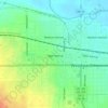 Woodward, Oklahoma topographic map, elevation, terrain