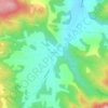 Lachlan River topographic map, elevation, terrain