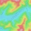 Sösetalsperre topographic map, elevation, terrain