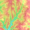 Little Lost Creek Conservation Area topographic map, elevation, terrain