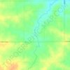 South Branch Turkey River topographic map, elevation, terrain