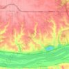 Buffalo Township topographic map, elevation, terrain