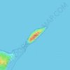 Puffin Island topographic map, elevation, terrain
