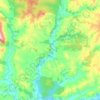 Waipaoa River topographic map, elevation, terrain