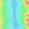 Dog Bone Lake topographic map, elevation, terrain