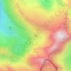 Refuge «Les Estagnous» topographic map, elevation, terrain
