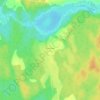 Рыжиково topographic map, elevation, terrain
