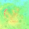 Burabay State National Nature Park topographic map, elevation, terrain