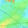 Cité des Jardins topographic map, elevation, terrain