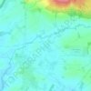 Burrow topographic map, elevation, terrain