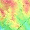 La cañada topographic map, elevation, terrain