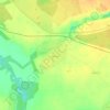 Раковно topographic map, elevation, terrain