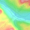 Allagash River topographic map, elevation, terrain