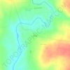 Rotatória da cidade de Rochedo topographic map, elevation, terrain