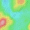 Lac d'Apic topographic map, elevation, terrain