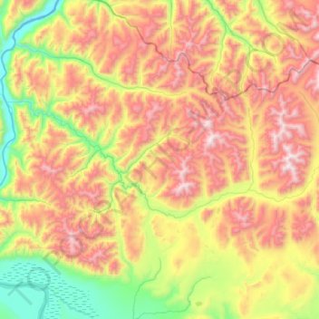 Таллаи topographic map, elevation, terrain