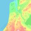Cohoe topographic map, elevation, terrain