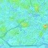 Pearl's Hill City Park topographic map, elevation, terrain