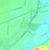 Newark Earthworks topographic map, elevation, terrain