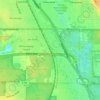 Chicago, North Shore & Milwaukee topographic map, elevation, terrain