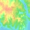 Mark Twain Lake topographic map, elevation, terrain