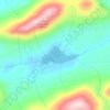Price Lake topographic map, elevation, terrain