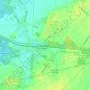 Canal D'Aire topographic map, elevation, terrain