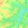Buritis topographic map, elevation, terrain