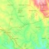 Tudor Creek topographic map, elevation, terrain