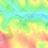 Pompa topographic map, elevation, terrain