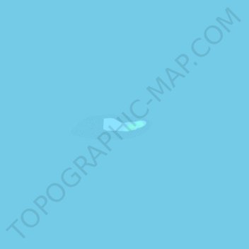 Culebra Island topographic map, elevation, terrain