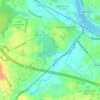 Freeman Lake topographic map, elevation, terrain