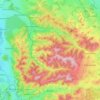 Adelegg topographic map, elevation, terrain