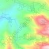 Reserva Natural de la Sociedad Civil El Palmichal topographic map, elevation, terrain