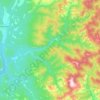 Ивашка topographic map, elevation, terrain