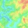 Yellow River Post Office Site topographic map, elevation, terrain