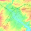 Santa Rosa topographic map, elevation, terrain