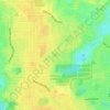 Shelby Lake topographic map, elevation, terrain