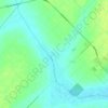 Cañada Ojo de Buey topographic map, elevation, terrain