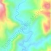 Karachimayu topographic map, elevation, terrain