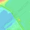 Kakhovka Dam topographic map, elevation, terrain