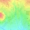 Themi topographic map, elevation, terrain