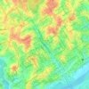 Praça em homengem as vítmas de trânsito do Vale do Juruá topographic map, elevation, terrain