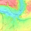 Minnedosa topographic map, elevation, terrain